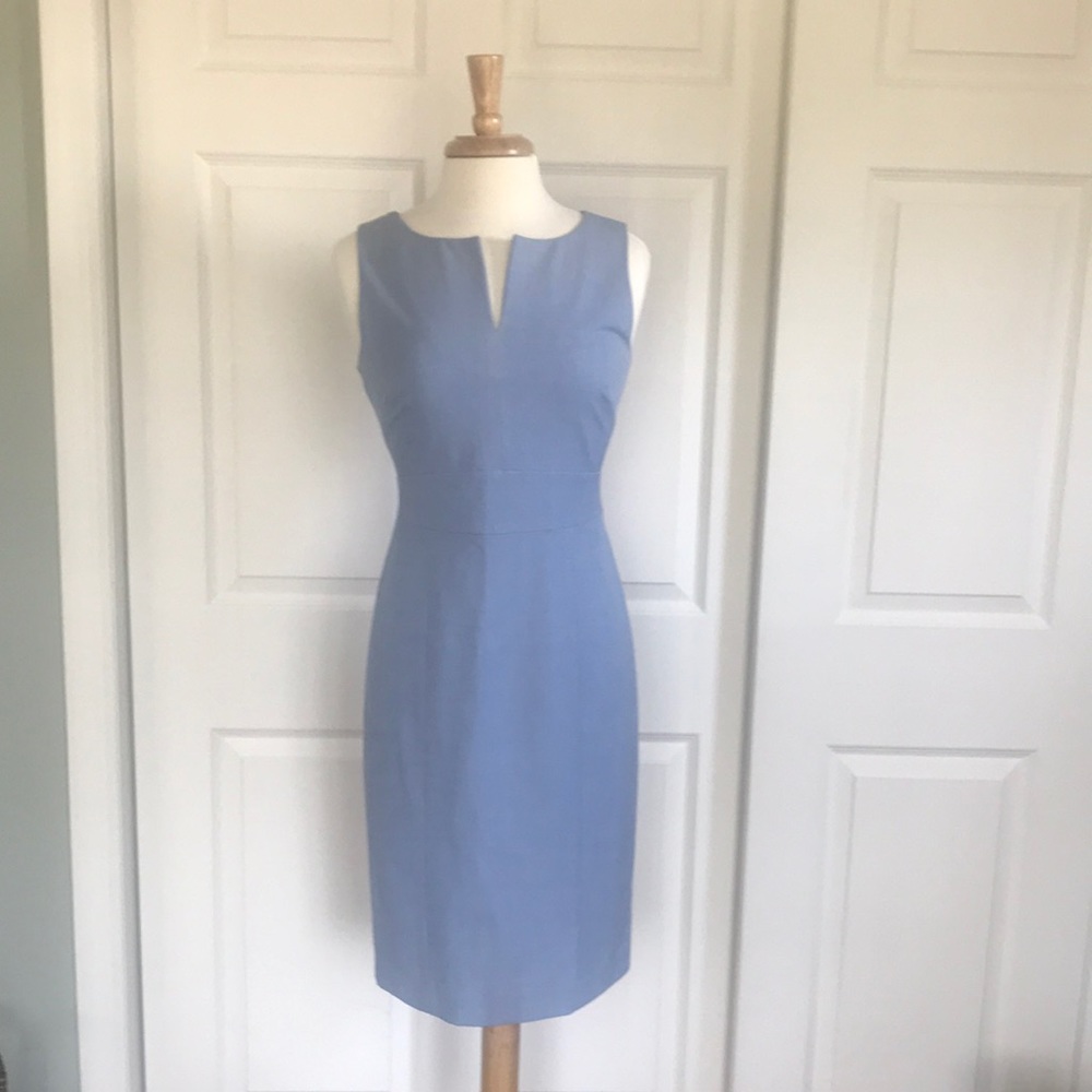 Banana Republic blue shift dress